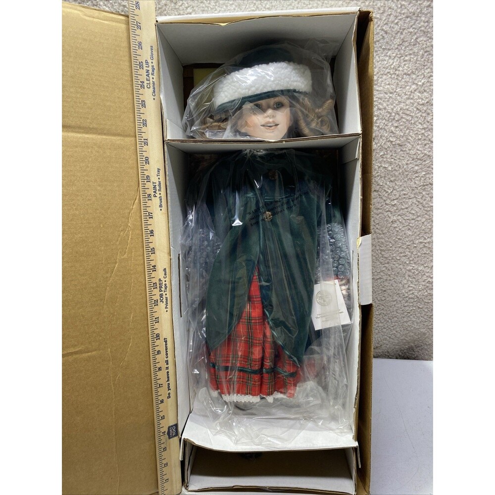 The Hamilton Collection- 26” Porcelain Doll “Noel” by Ute Kase-Lepp.
